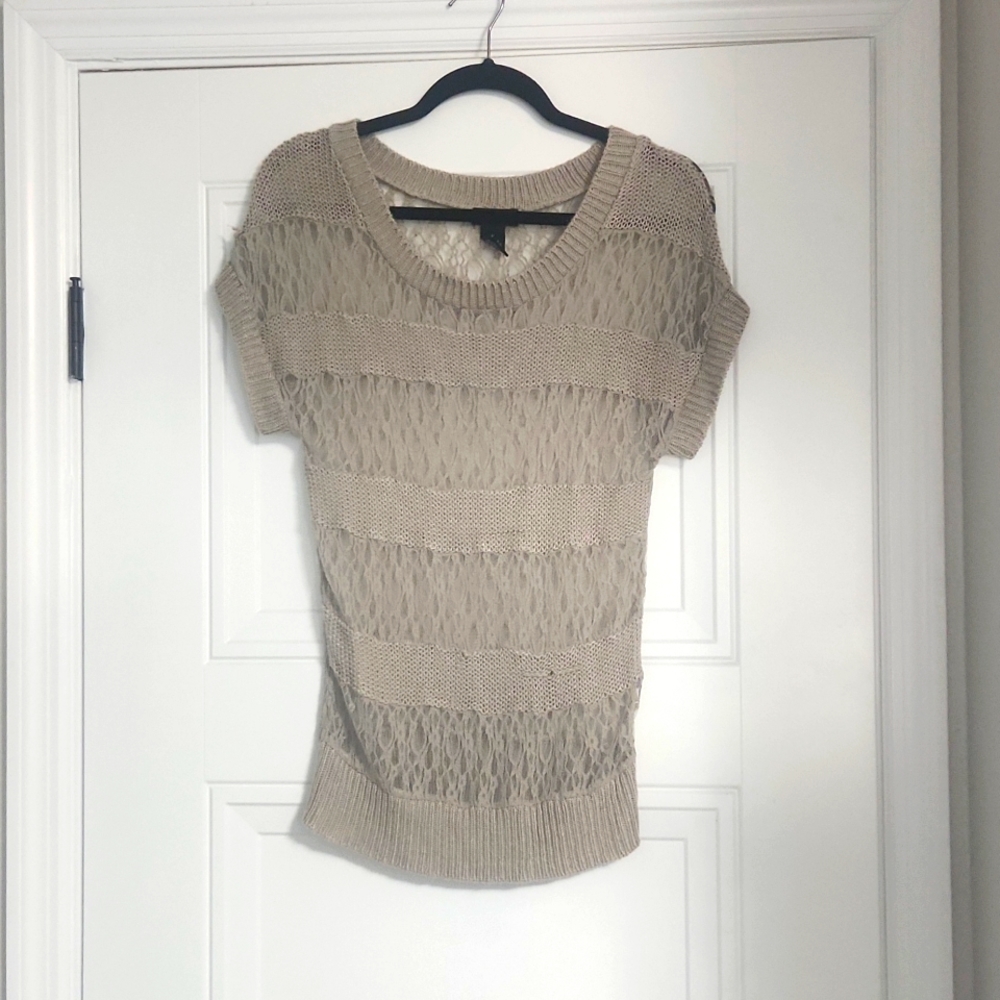 Wet Seal See Through Shirt